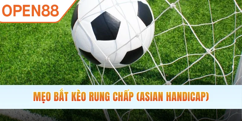 Mẹo bắt kèo rung chấp (Asian Handicap)